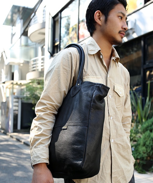 VANSON/バンソン　別注レザートート