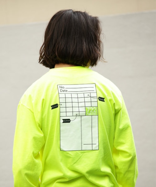 Park Deli/パークデリ Windows Grid LST/ウィンドウズ グリッド ロンT