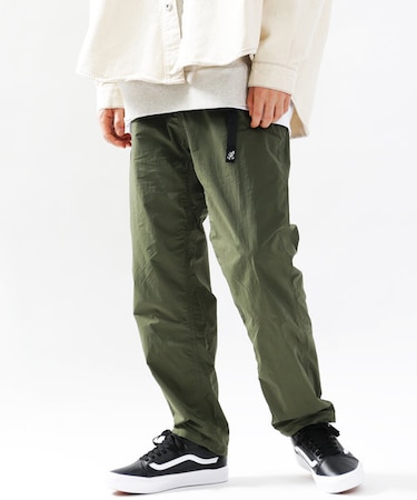 ▽GRAMICCI×FREAK'S STORE/グラミチ 別注Gramicci Light Nylon スリムテーパードパンツ/グラミチ軽量ナイロンパンツ