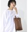 YOUNG & OLSEN/ヤングアンドオルセン　別注 EMBOSSED LEATHER BOTTLE TOTE/ボトルトートバッグ
