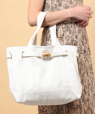 sita parantica/シータ パランティカ　TOTE CVH-M/キャンバストートバッグM ホワイト