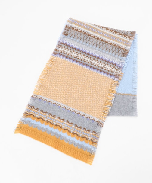 ERIBE/エリべ　ALBA FRINGI SCARF/フリンジマフラー