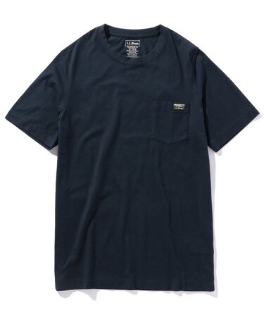 WEB限定 L.L.Bean/エルエルビーン ワンポイントロゴ ポケットTシャツ/509945