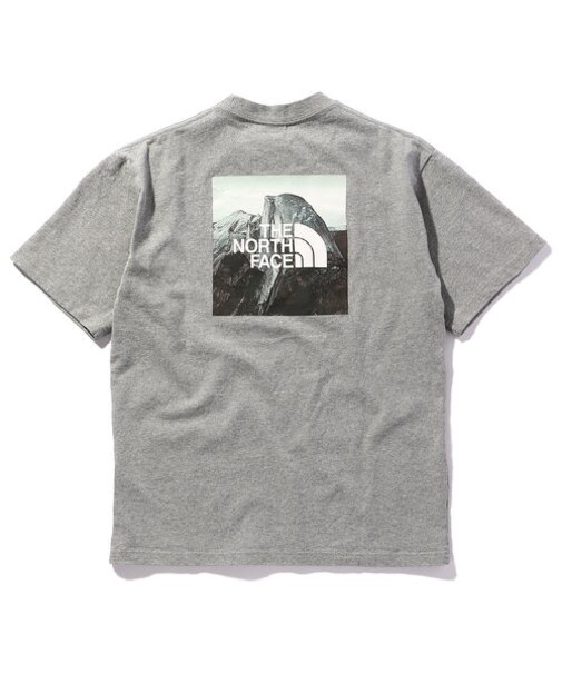 WEB限定 THE NORTH FACE/ザノースフェイス ピクチャード スクエアロゴ Tシャツ/バックプリント/NT32036