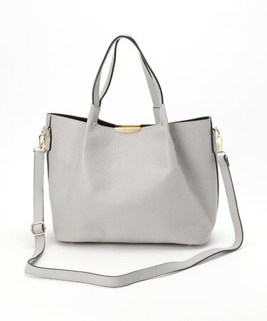 【WEB限定】AULENTTI/オウレンティ　ポーチ付きトートバッグ