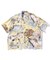 IOLANI / イオラニ 別注 Aloha Shirt 和柄 / アロハシャツ オープンカラー 総柄 シャツ