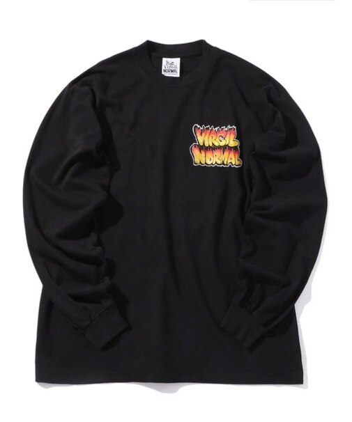 VIRGIL NORMAL / ヴァージルノーマル FLAMING SHOP BOY / フレーミングショップ ボーイ / ロングスリーブTシャツ