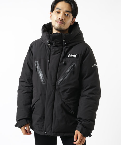 Schott / ショット 別注 2TONE DOWN JACKET / ツートンダウンジャケット ｜フリークスストアの通販｜&mall（アンドモール）三井ショッピングパーク公式通販