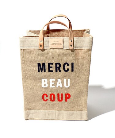 APOLIS/アポリス　APOLIS+CLARE V MERCI BEAU COUP MARKET BAG