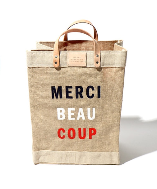 APOLIS/アポリス　APOLIS+CLARE V MERCI BEAU COUP MARKET BAG