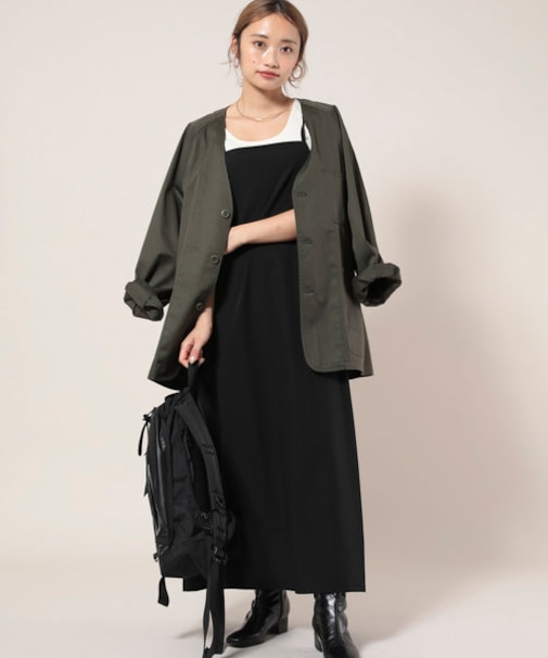 THOUSAND MILE × FREAK'S STORE/サウザンドマイル　エプロンキャミワンピース