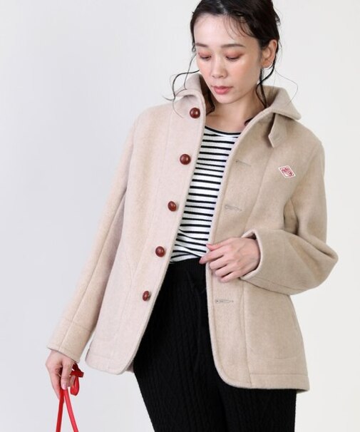 DANTON/ダントン WOOL MOSSER SHORT COAT/ウールモッサショートコート 