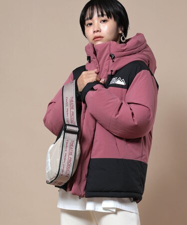 FIRST DOWN◇フリークスストア別注パネルショートダウンジャケット/BLK  