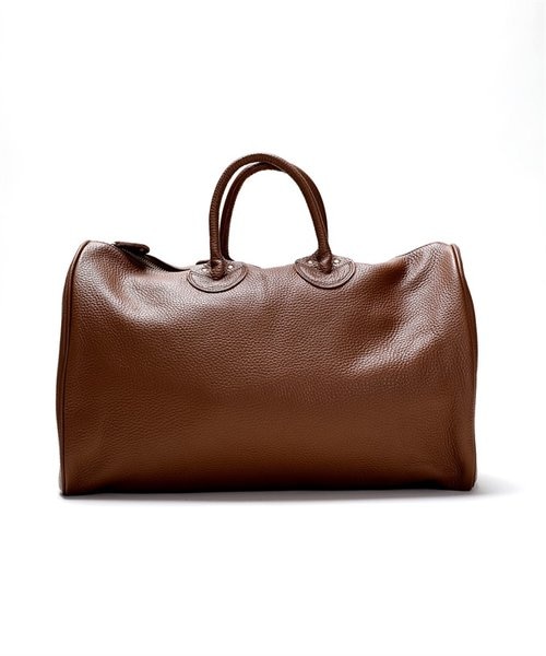 YOUNG & OLSEN/ヤングアンドオルセン EMBOSSED LEATHER BOSTON M