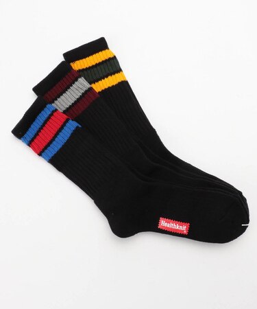 Healthknit / ヘルスニット ラインソックス 3足セット