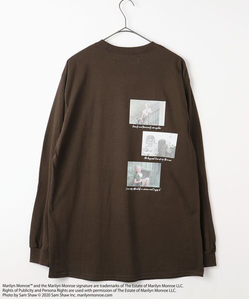 LONG SLEEVE TEE Marilyn Monroe2/ロングスリーブTシャツ