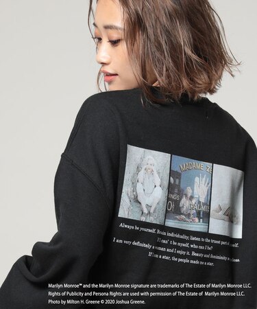 Marilyn Monroe SWEAT CREW NECK/マリリン・モンロー スウェットクルーネック