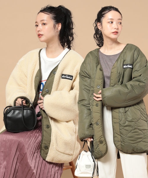 WILD THINGS×FREAK'S STORE/ワイルドシングス 別注リバーシブルキルト