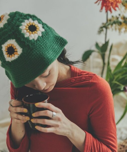 グラニースクエアハット