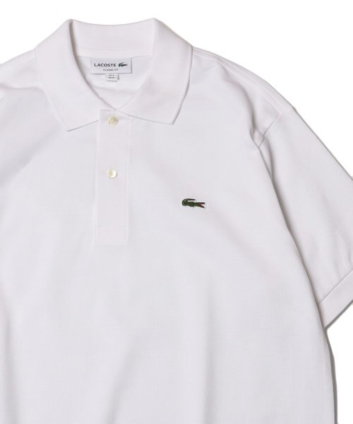 LACOSTE ラコステ　L1212AL サイズ3 ホワイト ラコステ L.12.12 ポロシャツ (無地・半袖) L1212AL - ラコステ
