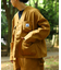 WEB限定 CAPTAIN STAG×FREAK'S STORE/キャプテンスタッグ 別注 ファイヤープルーフ ノーカラー カバーオール/難燃