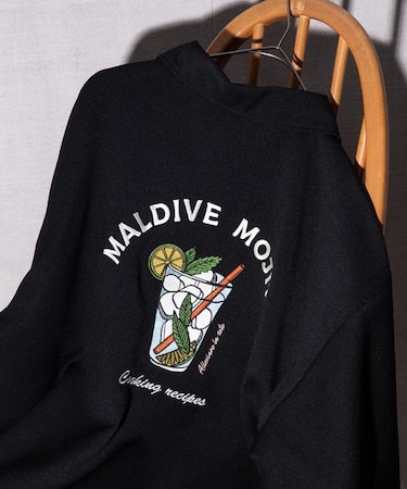 WEB限定 MOJITO バック刺繍 コーチジャケット/シャツジャケット/ビッグシルエット