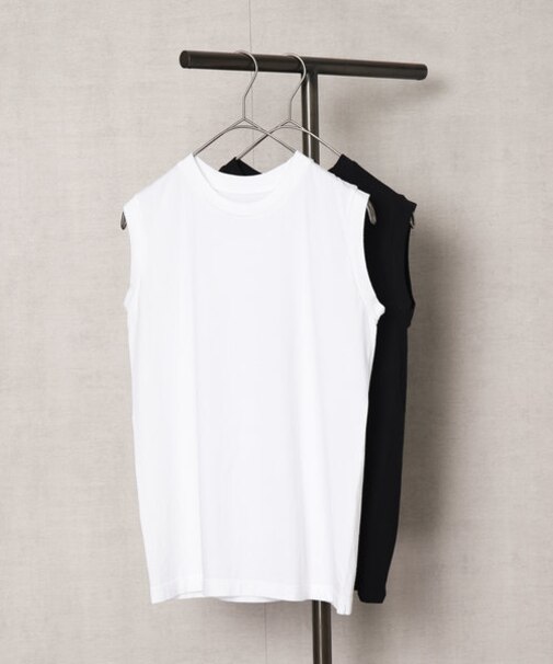 【WEB限定】Hanes/ヘインズ　2枚組スリーブレスTシャツ(ノースリーブ)