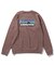 Ms P6 Logo Organic Crew Sweatshirt/メンズ P-6 ロゴ オーガニック クルースウェットシャツ