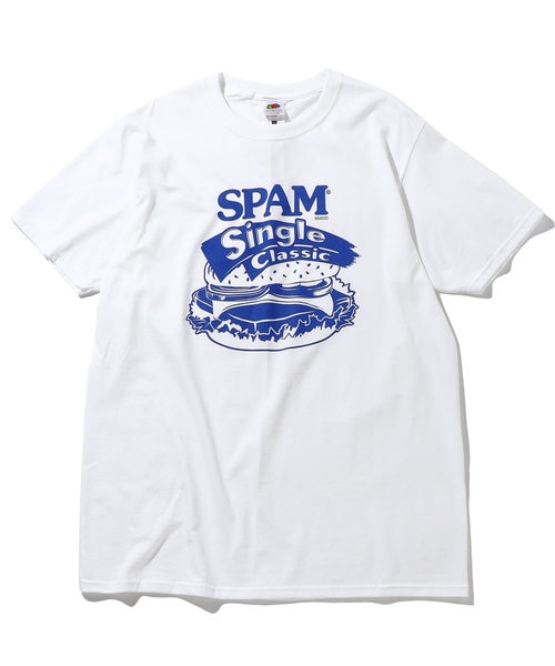 SPAM SINGLE CLASSIC T-shirt/スパム シングル クラシック Tシャツ/リンガーTシャツ/トリムシャツ ｜フリークスストアの通販｜&mall（アンドモール）三井ショッピングパーク公式通販