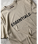 WEB限定 FOG ESSENTIALS/エフオージーエッセンシャルズ フロントロゴ プリントTシャツ
