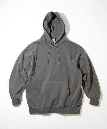 ヘビーウェイト ピグメント HOOD SWT/スウェットパーカー/ピグメント