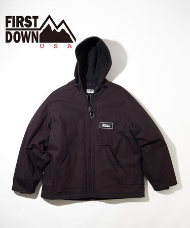 FIRST DOWN/ファーストダウン難燃HOODED JKT/難熱フーデッドジャケット 