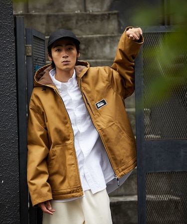 FIRST DOWN/ファーストダウン難燃HOODED JKT/難熱フーデッドジャケット 