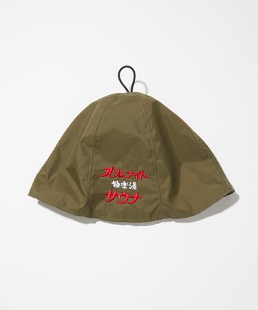 別注 サウナハット 極楽湯コラボ/高機能素材