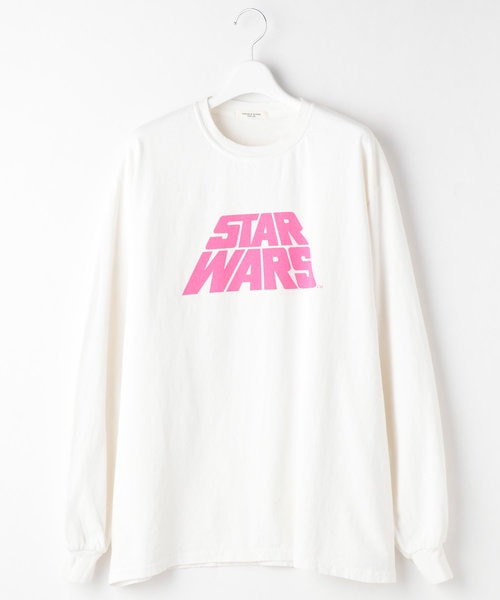 STAR WARS LONG SLEEVE TEE/スターウォーズプリントロンT