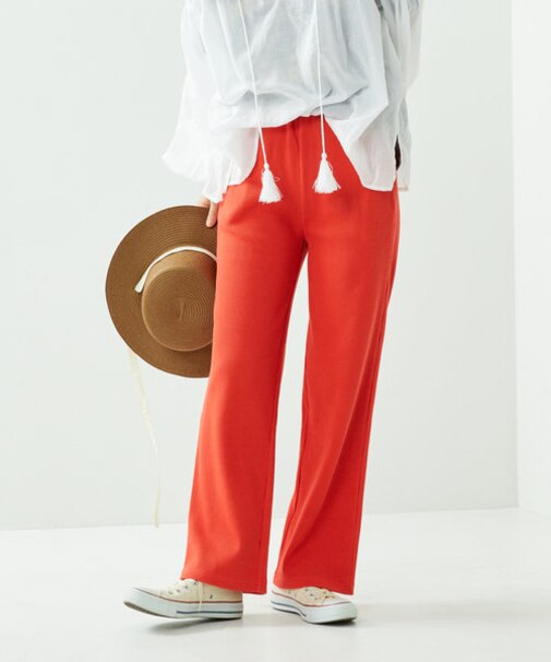 ワッフルイージーパンツ