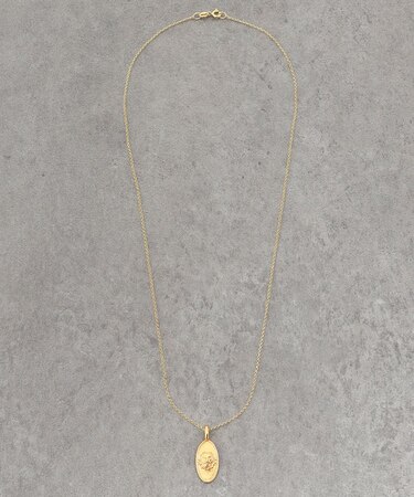 Leo pendant Thin Chain Necklace 50/レオ ペンダント細チェーンネックレス