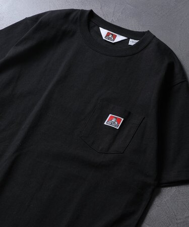 WEB限定 BEN DAVIS/ベンデイビス ワンポイントロゴ ポケットTシャツ/ポケT/C-9580000