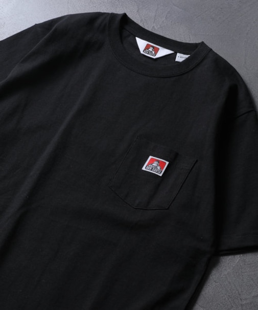 WEB限定 BEN DAVIS/ベンデイビス ワンポイントロゴ ポケットTシャツ/ポケT/C-9580000