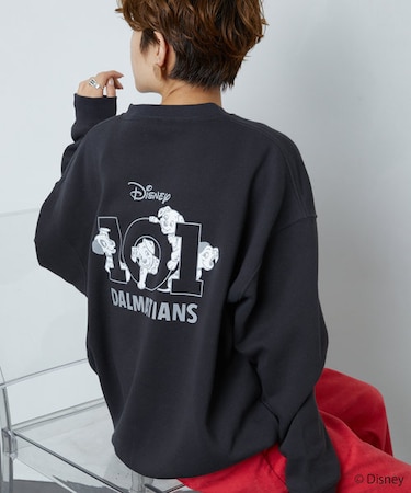 ▽【WEB限定】Disney(ディズニー)101匹わんちゃん / スウェット 