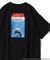 WEB限定 JAWS/ジョーズ 別注 ビッグシルエット バックプリント クルーネックTシャツ