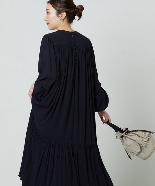 ▽【WEB限定】インド楊柳2WAYワンピース｜フリークスストアの