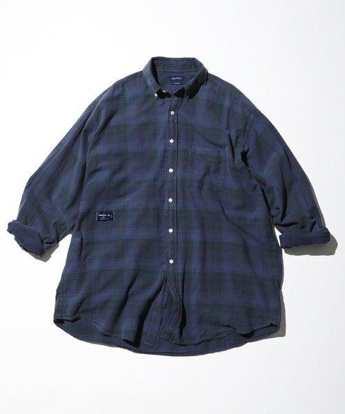 トップス NAUTICA SULFUR DYED MADRAS CHECK SHIRT L NAUTICA（ノーティカ）の「NAUTICA/ノーティカ Sulfer Dyed