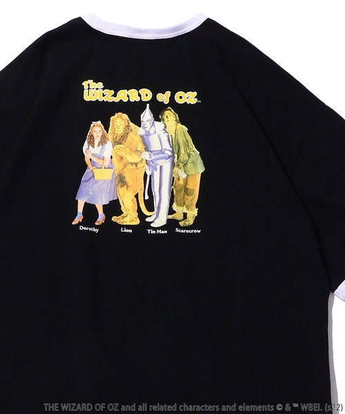 WEB限定 The Wizard of Oz/オズの魔法使い 別注 ビッグシルエット バックプリント リンガーTシャツ ｜フリークスストアの通販｜&mall（アンドモール）三井ショッピングパーク公式通販