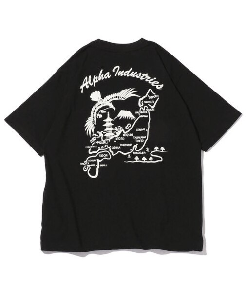 WEB限定 SOUVENIR BACK PRINT TEE/スーベニアバックプリントTシャツ/TC-1545