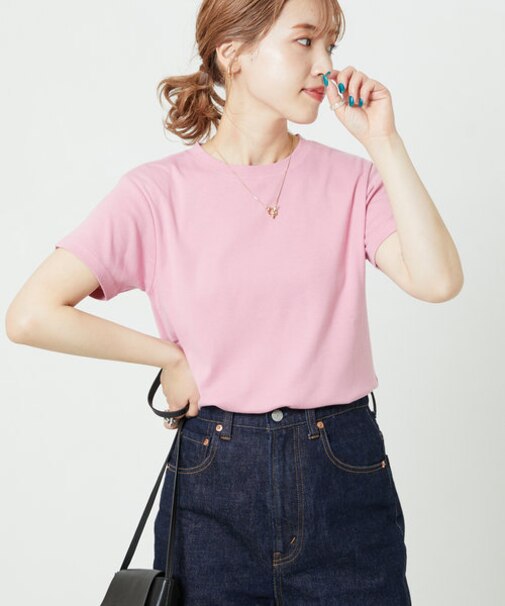 ▽【WEB限定】MINT クルーネックTシャツ（抗菌防臭・接触冷感機能）