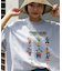 DISNY ハングル刺繍 ミッキー&フレンズTEE/半袖Tシャツ