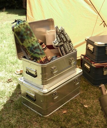 アルミコンテナ S (シルバー)