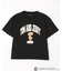 WEB限定 TOM and JERRY/トムとジェリー 別注 ビッグシルエット アーチロゴ プリントTシャツ/カレッジロゴ