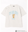 WEB限定 TOM and JERRY/トムとジェリー 別注 ビッグシルエット アーチロゴ プリントTシャツ/カレッジロゴ